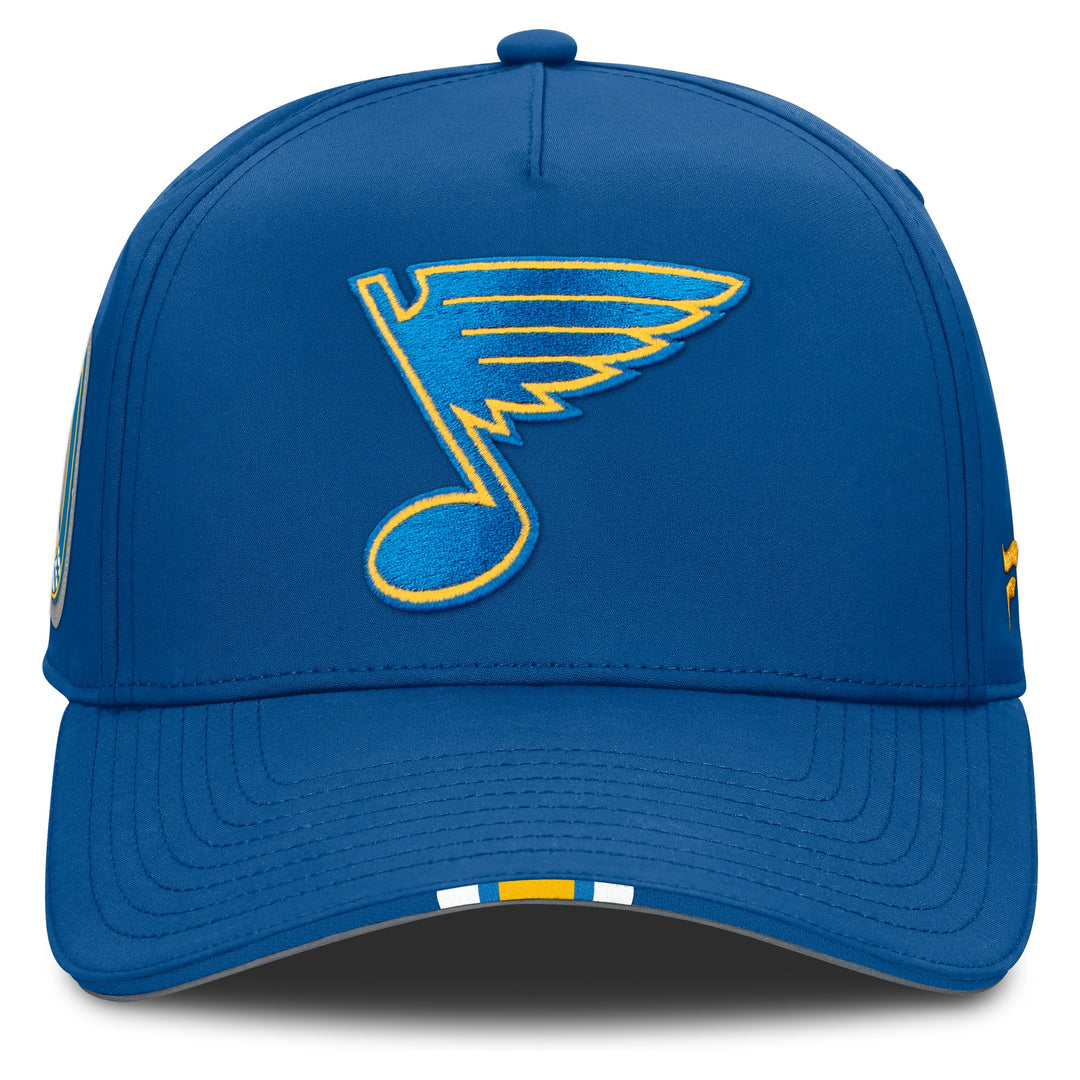 2025 ST. LOUIS BLUES FANATICS OFFICIAL DRAFT SNAPBACK HAT - NEW LOGO Hat Fanatics