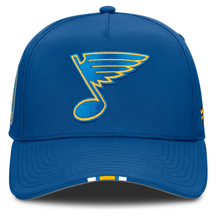 2025 ST. LOUIS BLUES FANATICS OFFICIAL DRAFT SNAPBACK HAT - NEW LOGO Hat Fanatics