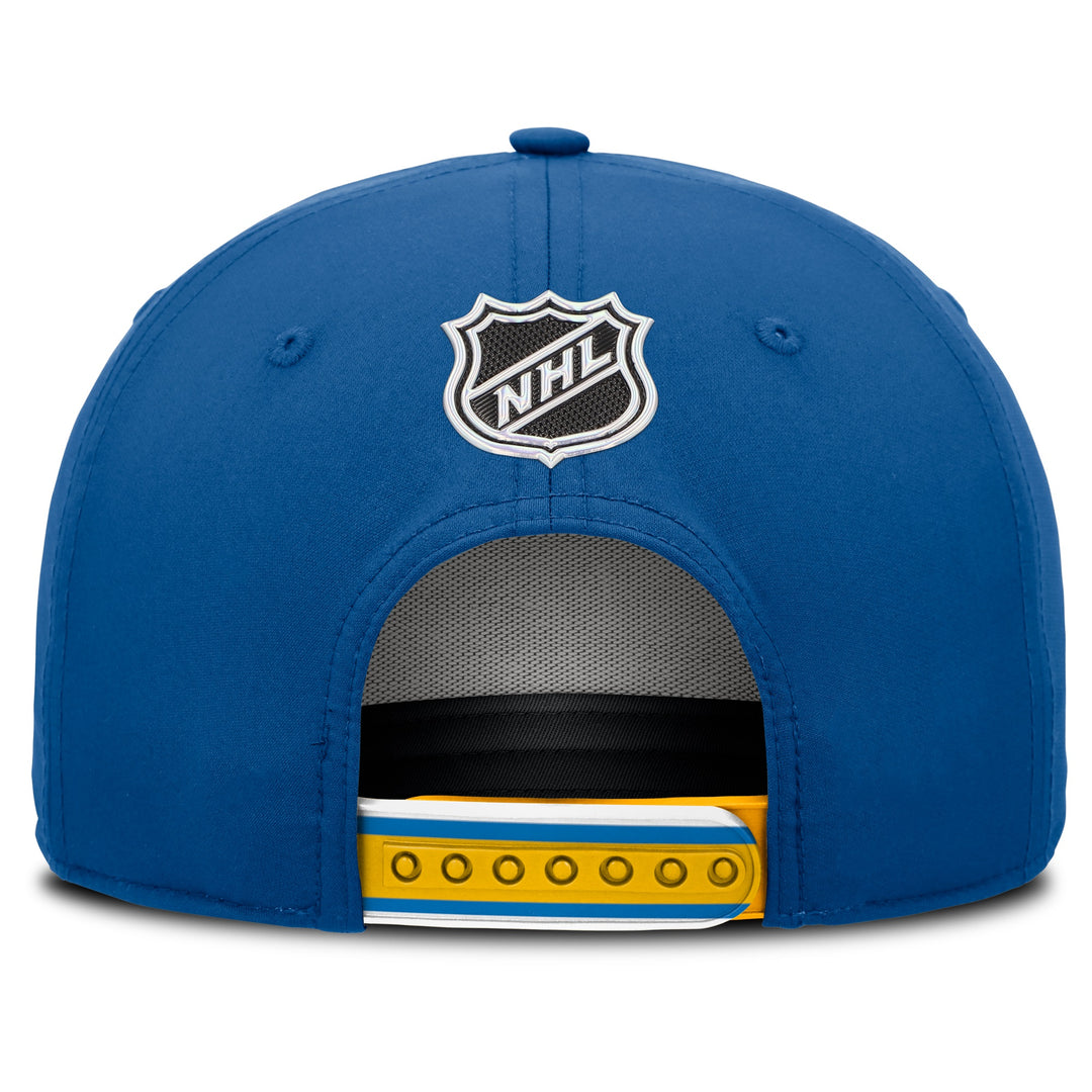 2025 ST. LOUIS BLUES FANATICS OFFICIAL DRAFT SNAPBACK HAT - NEW LOGO Hat Fanatics