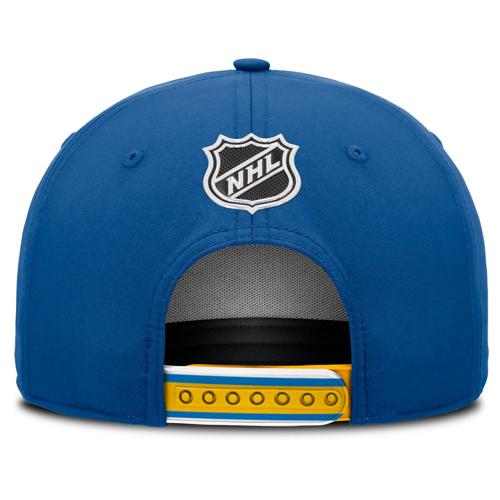 2025 ST. LOUIS BLUES FANATICS OFFICIAL DRAFT SNAPBACK HAT - NEW LOGO Hat Fanatics