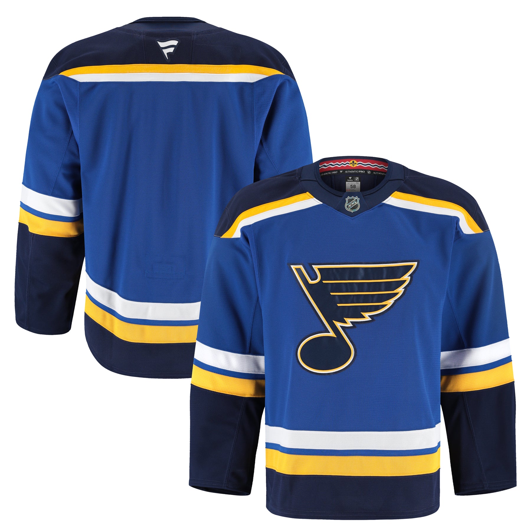 ST. LOUIS BLUES FANATICS ON ICE AUTHENTIC PRO HOME JERSEY – STL Authentics ST. LOUIS BLUES FANATICS ON ICE AUTHENTIC PRO HOME JERSEY – STL Authentics