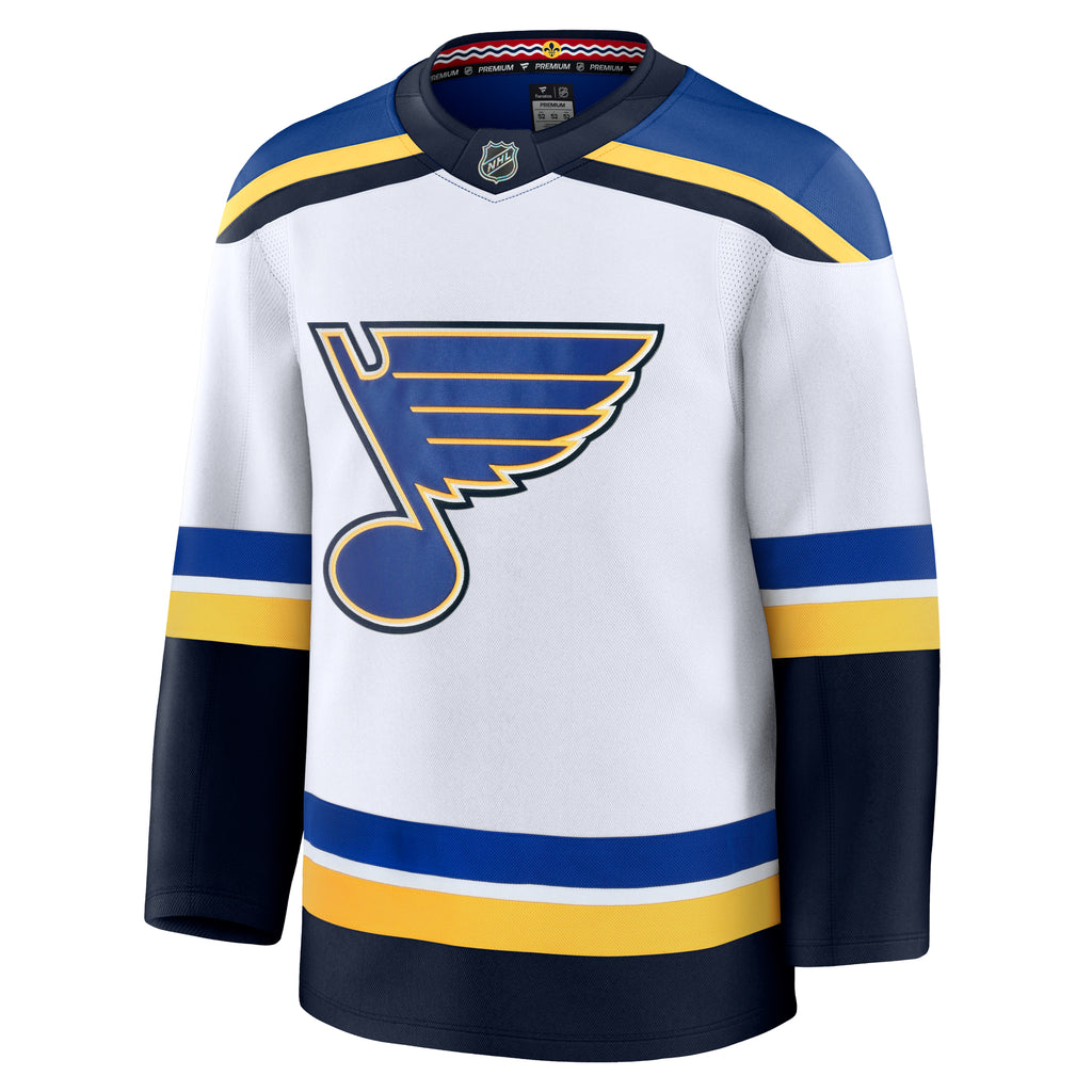 ST. LOUIS BLUES FANATICS PREMIUM AWAY JERSEY – STL Authentics