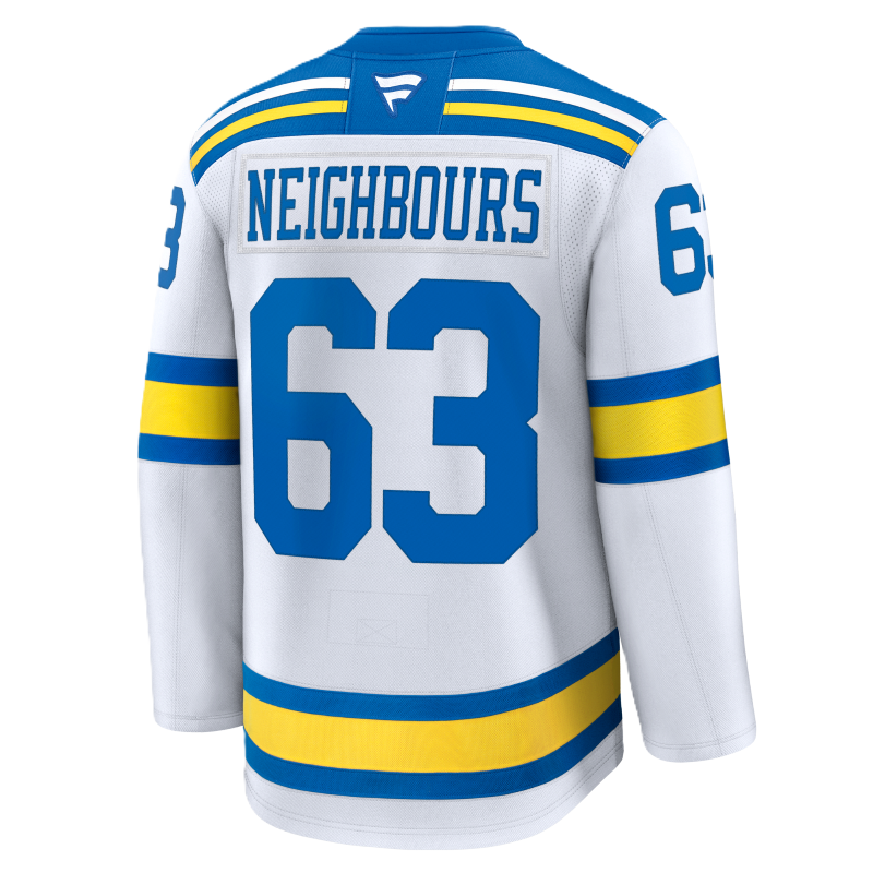ST. LOUIS BLUES FANATICS PREMIUM ROAD JERSEY - NEIGHBOURS #63 Jersey Fanatics