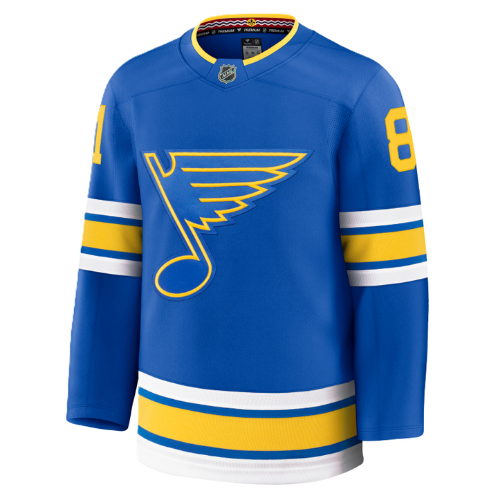 ST. LOUIS BLUES FANATICS PREMIUM HOME JERSEY - HOLLOWAY #81 Jersey Fanatics