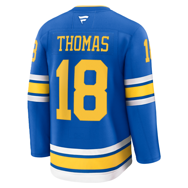 ST. LOUIS BLUES FANATICS PREMIUM PRO HOME JERSEY - THOMAS #18 Jersey Fanatics
