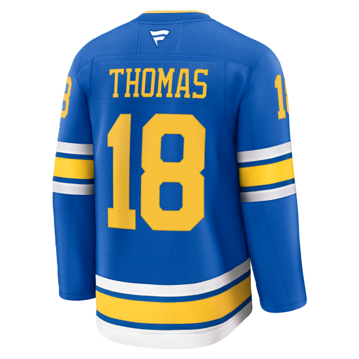 ST. LOUIS BLUES FANATICS PREMIUM PRO HOME JERSEY - THOMAS #18 Jersey Fanatics