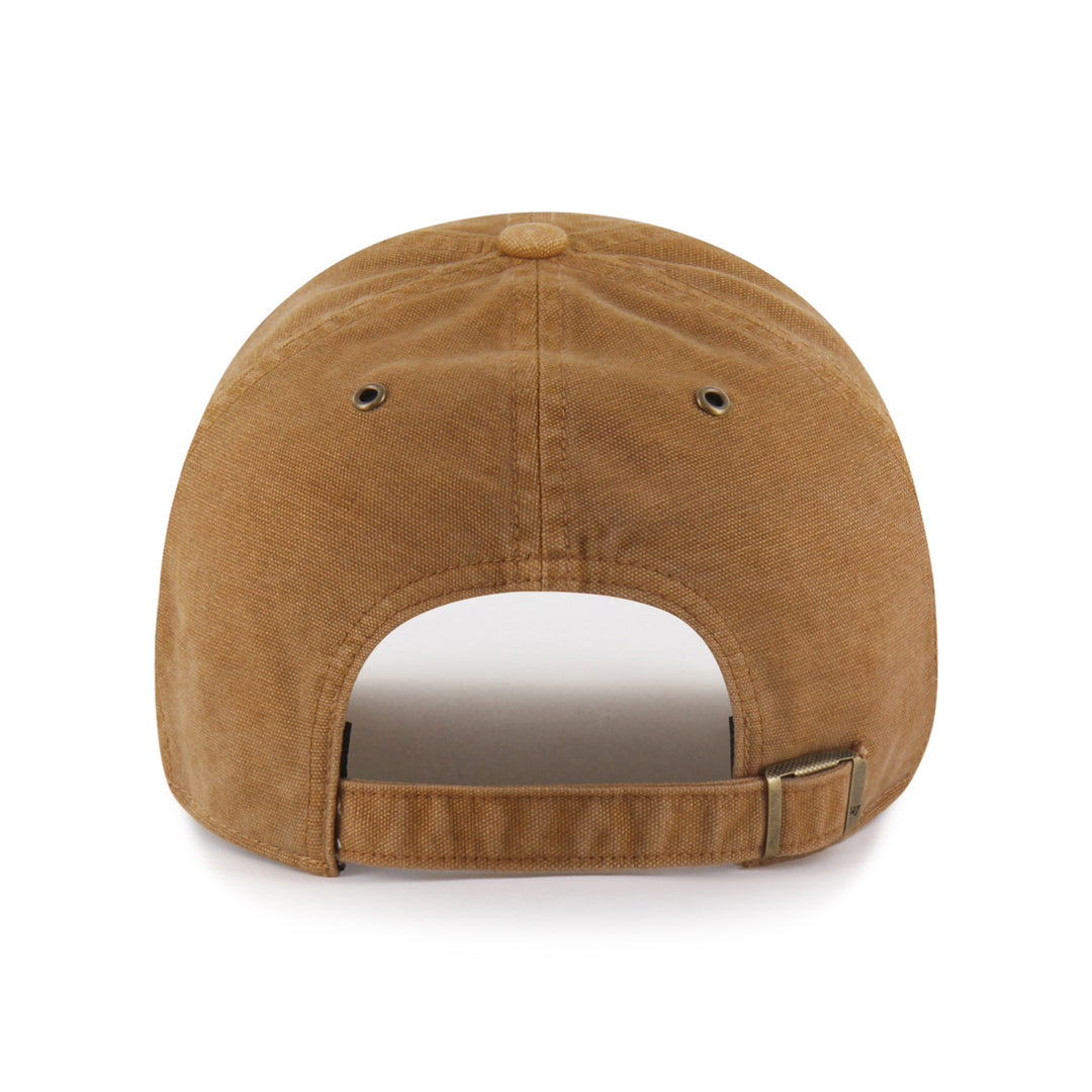 ST. LOUIS BLUES CARHARTT x '47 BRAND BLUE NOTE CLEAN UP HAT - BROWN Adjustable Cap '47 Brand