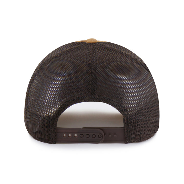 ST. LOUIS BLUES CARHARTT x '47 BRAND BLUE NOTE TRUCKER HAT - BROWN Adjustable Cap '47 Brand