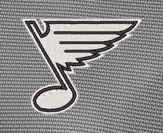 ST. LOUIS BLUES ANTIGUA RINGS NEW LOGO POLO -Black/White Polo Antigua