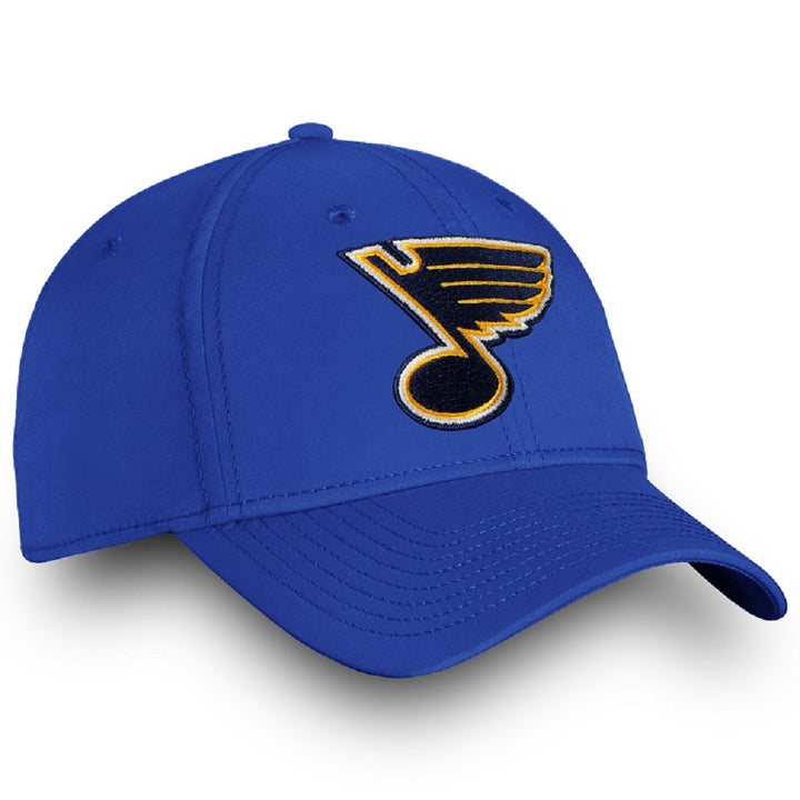ST. LOUIS BLUES FANATICS CORE SPEED FLEX FIT HAT - ROYAL Hat STL Authentics