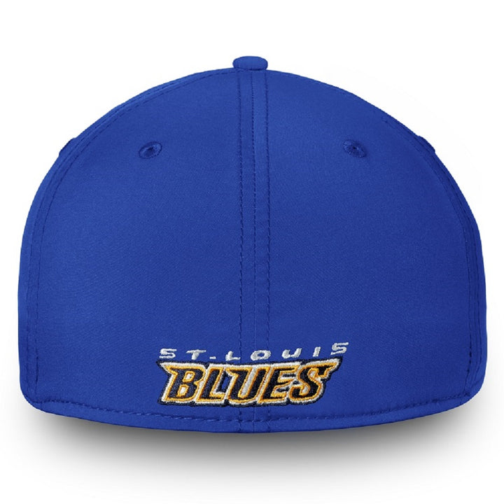 ST. LOUIS BLUES FANATICS CORE SPEED FLEX FIT HAT - ROYAL Hat STL Authentics