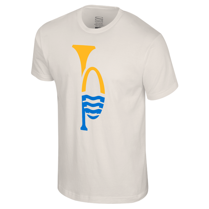 ST. LOUIS BLUES SHORT SLEEVE RIVER MUSIC LOGO TEE T-shirt Stadium Essentials