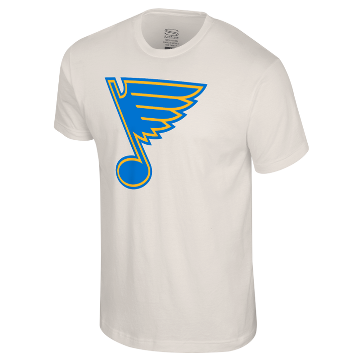 ST. LOUIS BLUES SHORT SLEEVE NEW BLUE NOTE LOGO TEE T-shirt Stadium Essentials