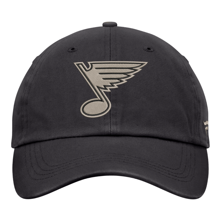 St. Louis Blues Fanatics Authentic Pro Blue Note Cap - Charcoal