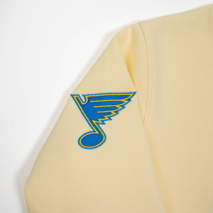 STL BLUES FLEUR COLORBLOCK HOODIE