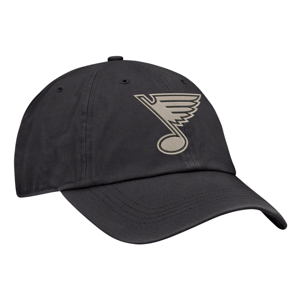St. Louis Blues Fanatics Authentic Pro Blue Note Cap - Charcoal