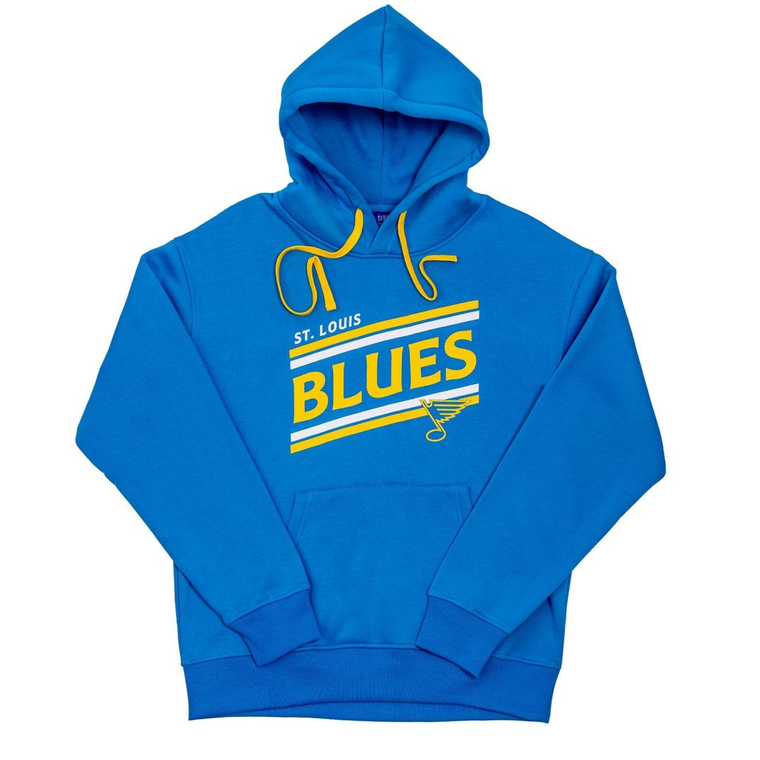 STL BLUES STRIPED NOTE HOODIE