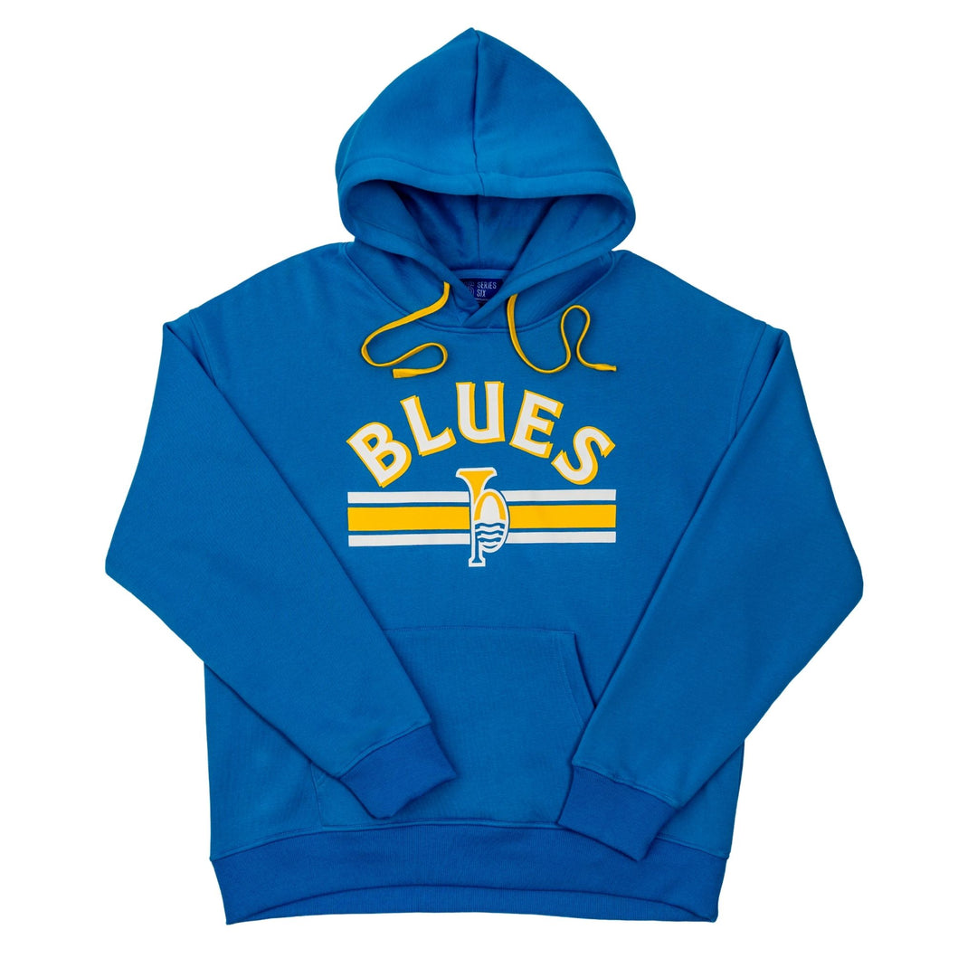 STL BLUES STRIPE TRUMPET HOODIE