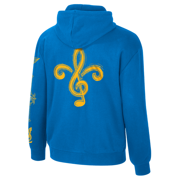ST. LOUIS BLUES FLEUR BLUE NOTE PRISM HOODIE