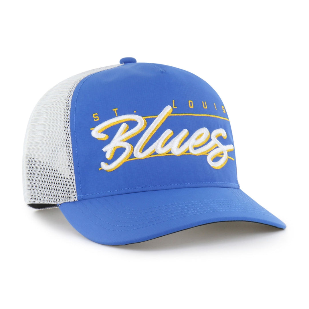 SCRIPT STL BLUES TRUCKER SNAPBACK Adjustable Cap '47 Brand