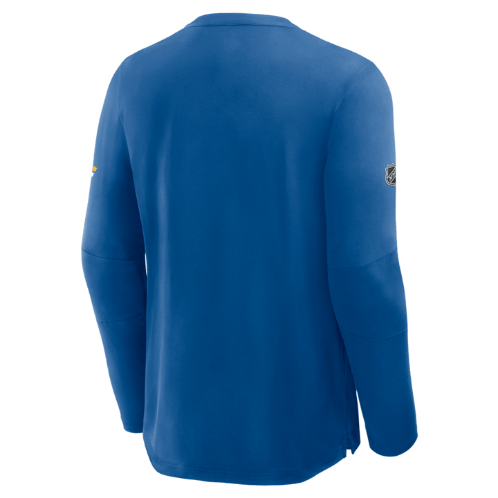 St. Louis Blues Fanatics Authentic Pro Long Sleeve Rink Tee