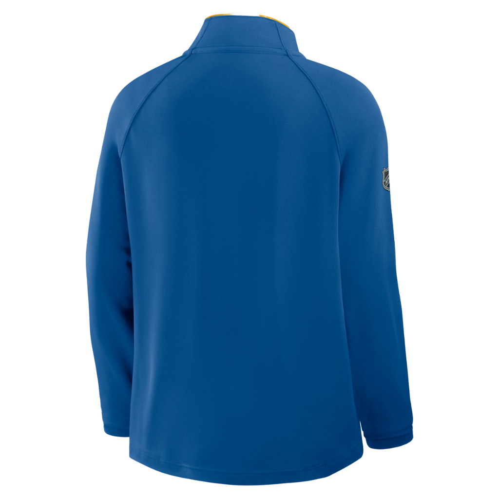 St. Louis Blues Fanatics Authentic Pro Training 1/4 Zip