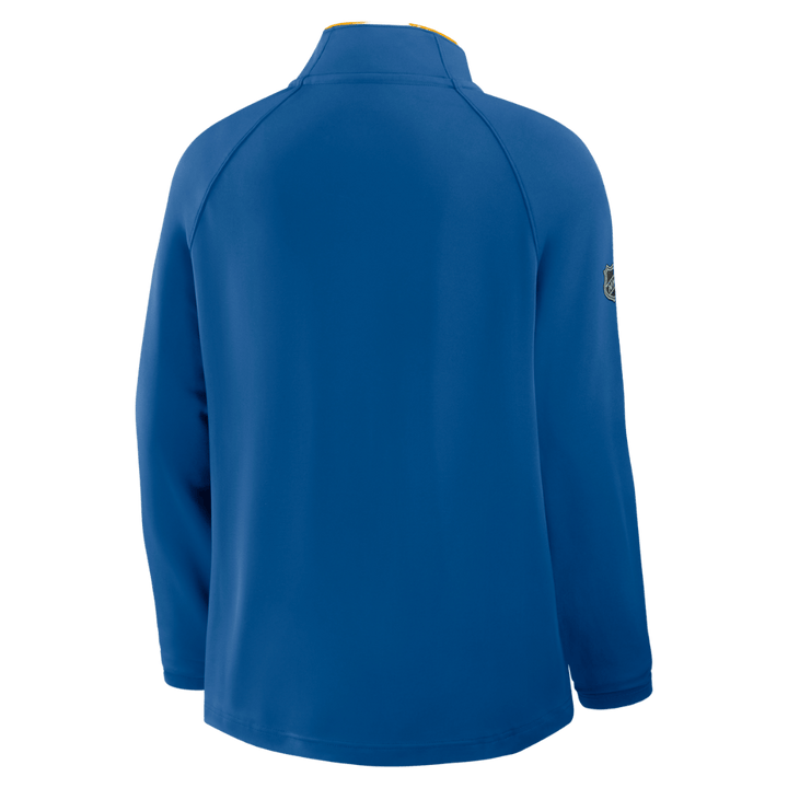 St. Louis Blues Fanatics Authentic Pro Training 1/4 Zip