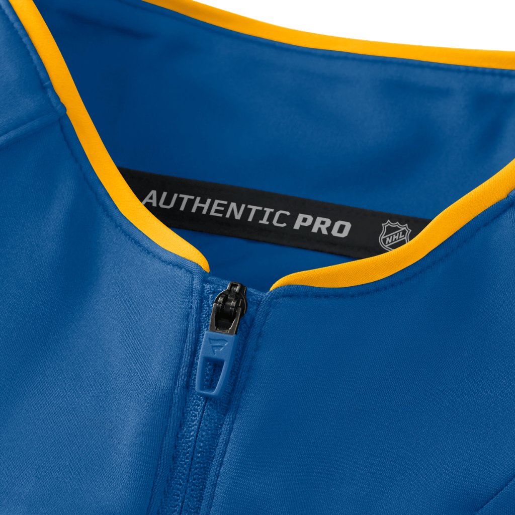 St. Louis Blues Fanatics Authentic Pro Training 1/4 Zip