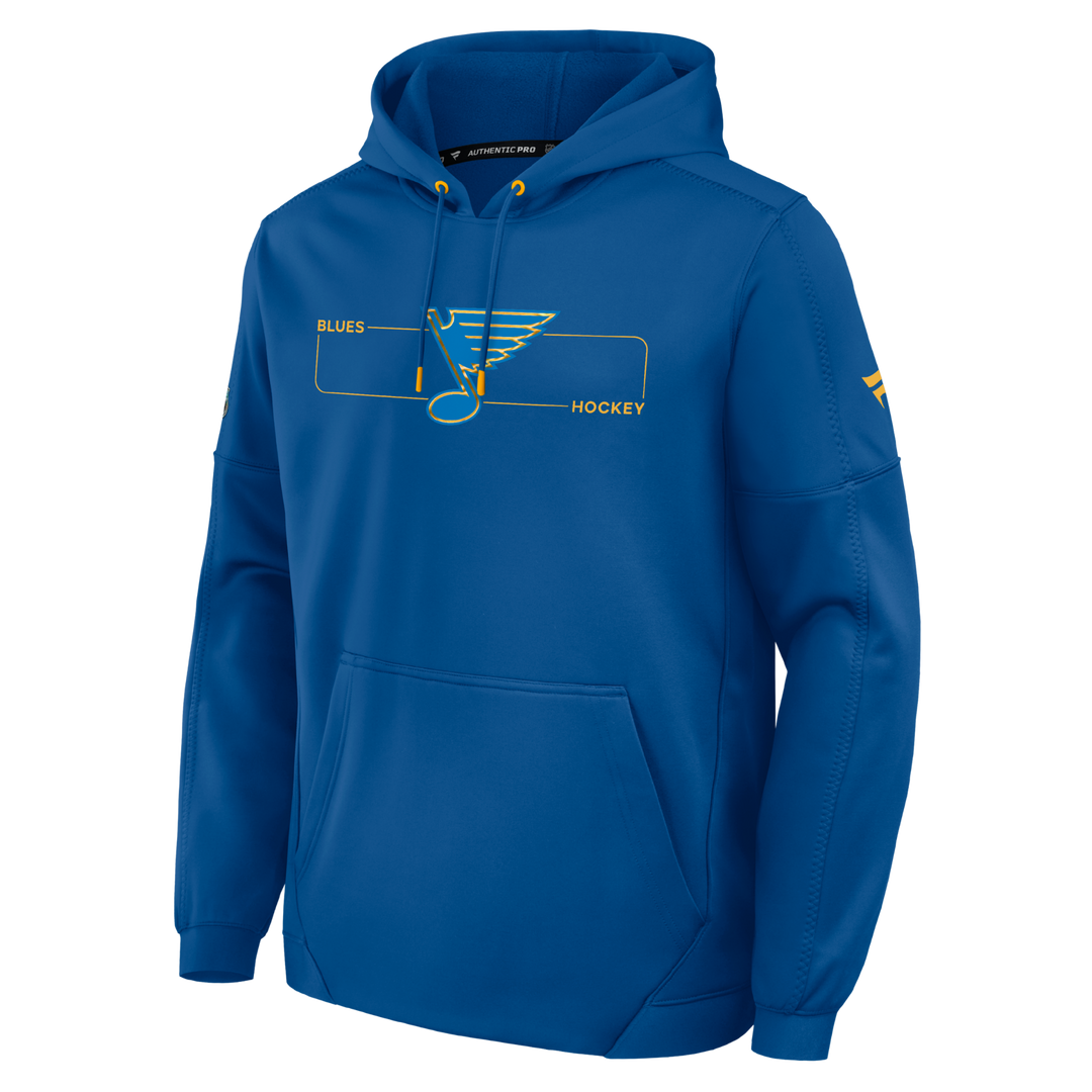ST. LOUIS BLUES FANATICS AP BLUE NOTE HOODIE