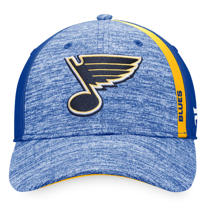 ST. LOUIS BLUES FANATICS DEFENDER FLEX FIT HAT - ROYAL