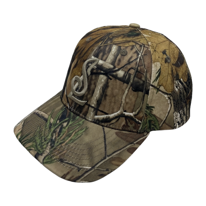 ST. LOUIS BLUES SUCCESS BRANDS HUNTING & FISHING STL LOGO SNAPBACK - CAMO Adjustable Cap Success Promotions