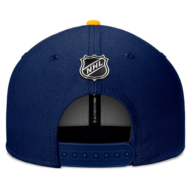 2024 ST. LOUIS BLUES FANATICS OFFICIAL DRAFT FLAT BRIM HAT Hat Fanatics   