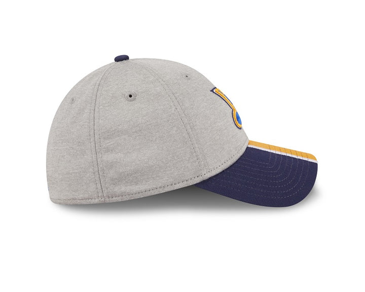 ST. LOUIS BLUES NEW ERA 3930 NOTE PIPE FLEXFIT - GREY/NAVY Hat New Era   