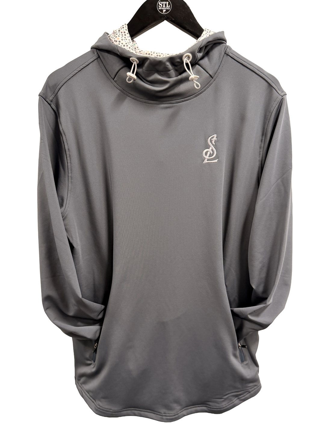 STL WHITE IVY HOODIE SWANNIES - GRAPHITE Hoodie Swannies