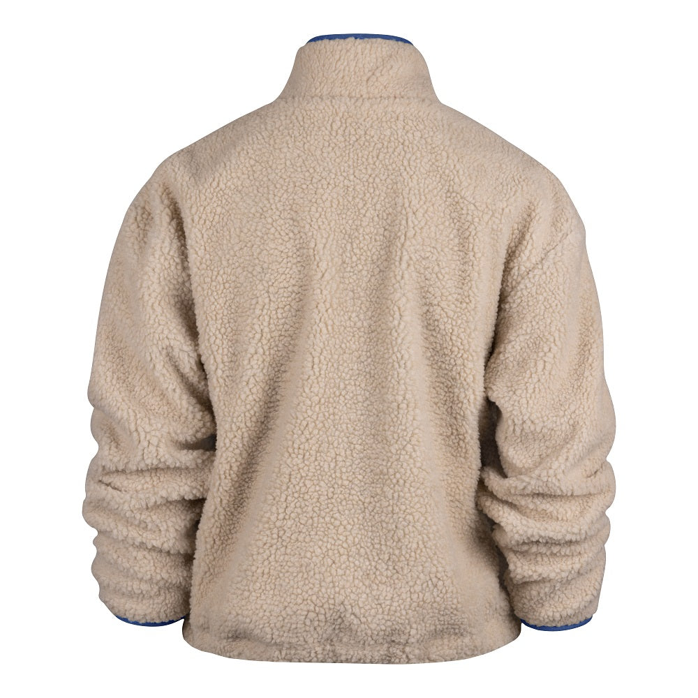 ST. LOUIS BLUES '47 LADIES SNOWBIRD QUARTERZIP - OATMEAL  STL Authentics   