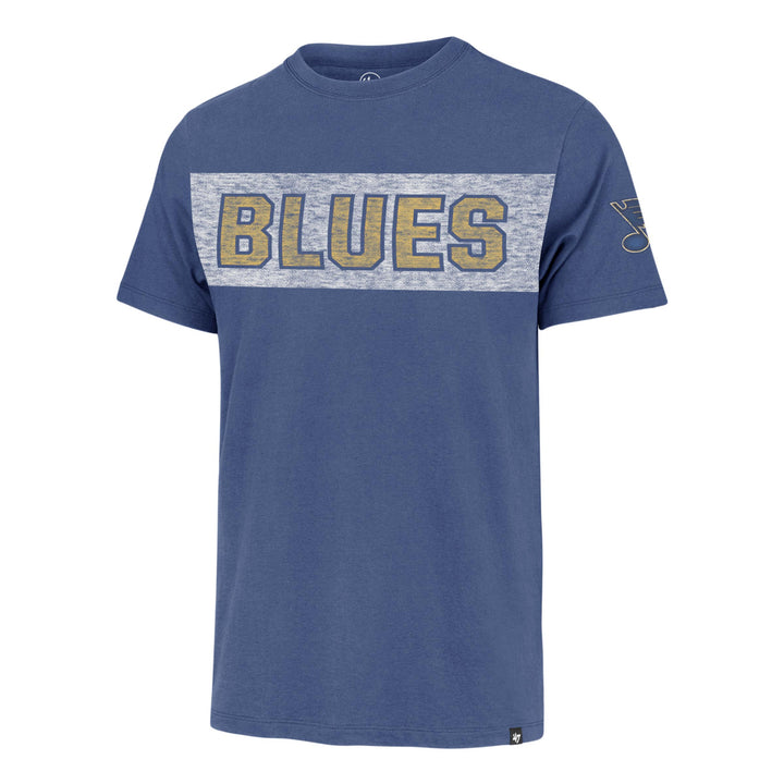 ST. LOUIS BLUES ’47 FRANLINK TEE- ROYAL T-shirt '47 Brand   