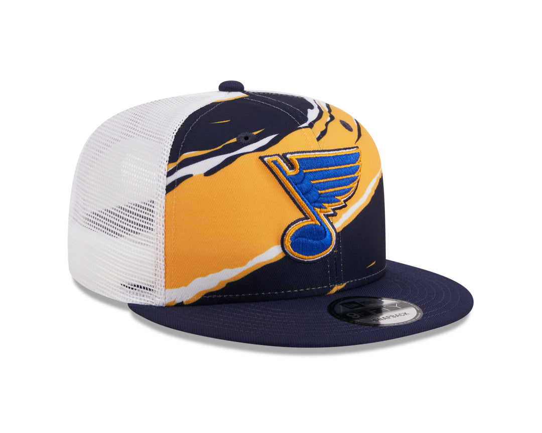 ST. LOUIS BLUES MEN'S NEW ERA 950 TEAR MESH SNAPBACK HAT - ADJ