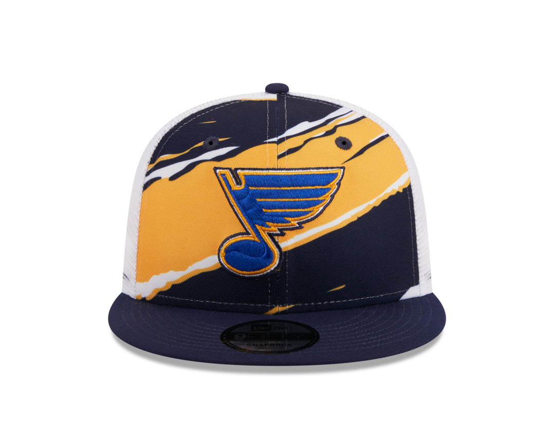 ST. LOUIS BLUES MEN'S NEW ERA 950 TEAR MESH SNAPBACK HAT - ADJ