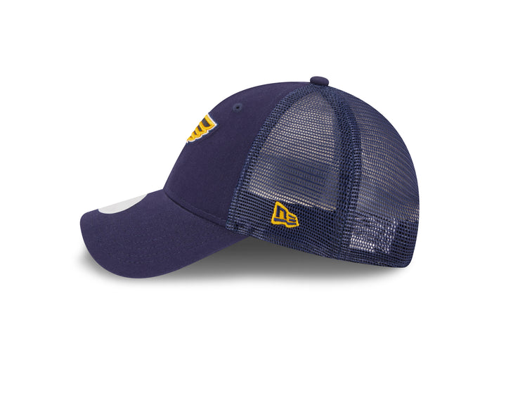 ST. LOUIS BLUES LADIES NEW ERA 9FORTY SPARKLE MESH SNAPBACK HAT NAVY - ADJ Hat New Era   