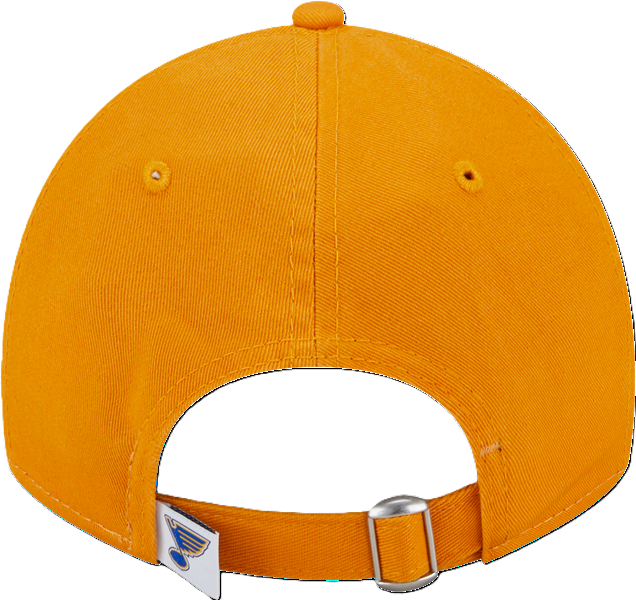 ST. LOUIS BLUES NEW ERA 9TWENTY WOMEN'S NOTE LOGO ADJUSTABLE HAT - GOLD Adjustable Cap New Era