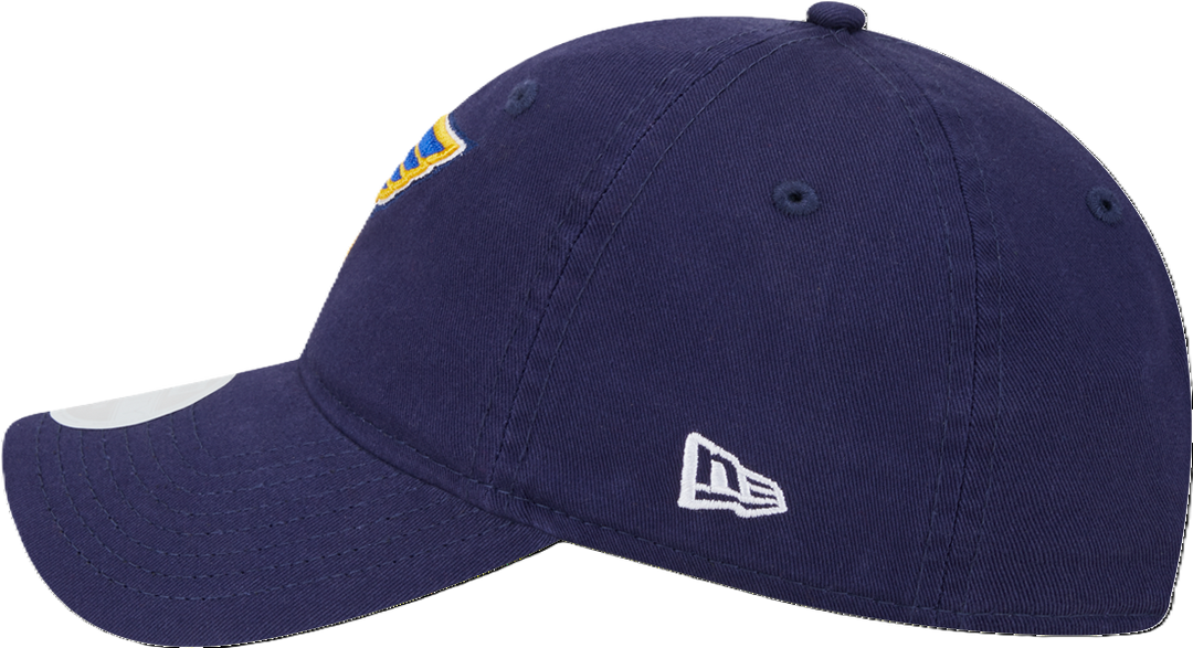 ST. LOUIS BLUES NEW ERA 9TWENTY WOMEN'S NOTE LOGO ADJUSTABLE HAT - NAVY Adjustable Cap New Era