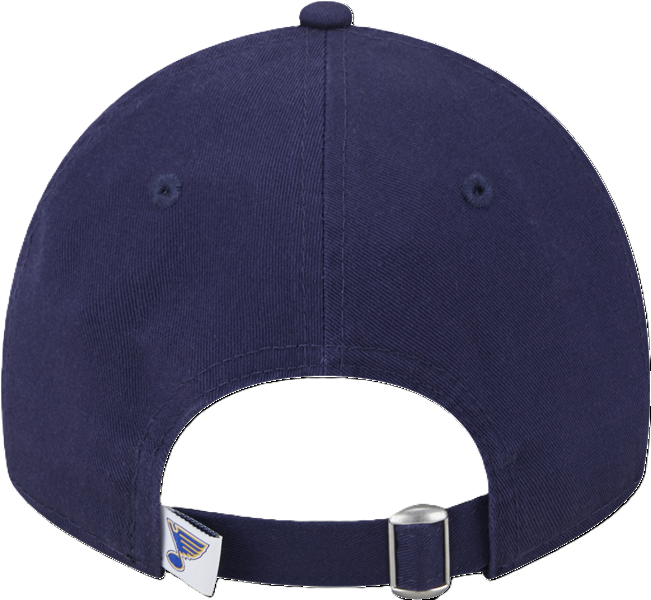 ST. LOUIS BLUES NEW ERA 9TWENTY WOMEN'S NOTE LOGO ADJUSTABLE HAT - NAVY Adjustable Cap New Era