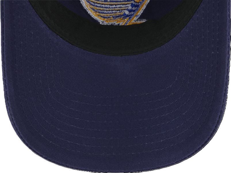 ST. LOUIS BLUES NEW ERA 9TWENTY WOMEN'S NOTE LOGO ADJUSTABLE HAT - NAVY Adjustable Cap New Era