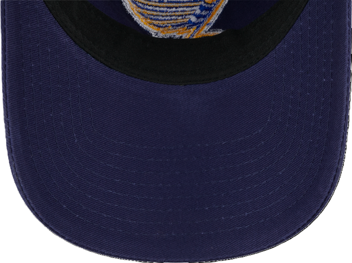 ST. LOUIS BLUES NEW ERA 9TWENTY WOMEN'S NOTE LOGO ADJUSTABLE HAT - NAVY Adjustable Cap New Era