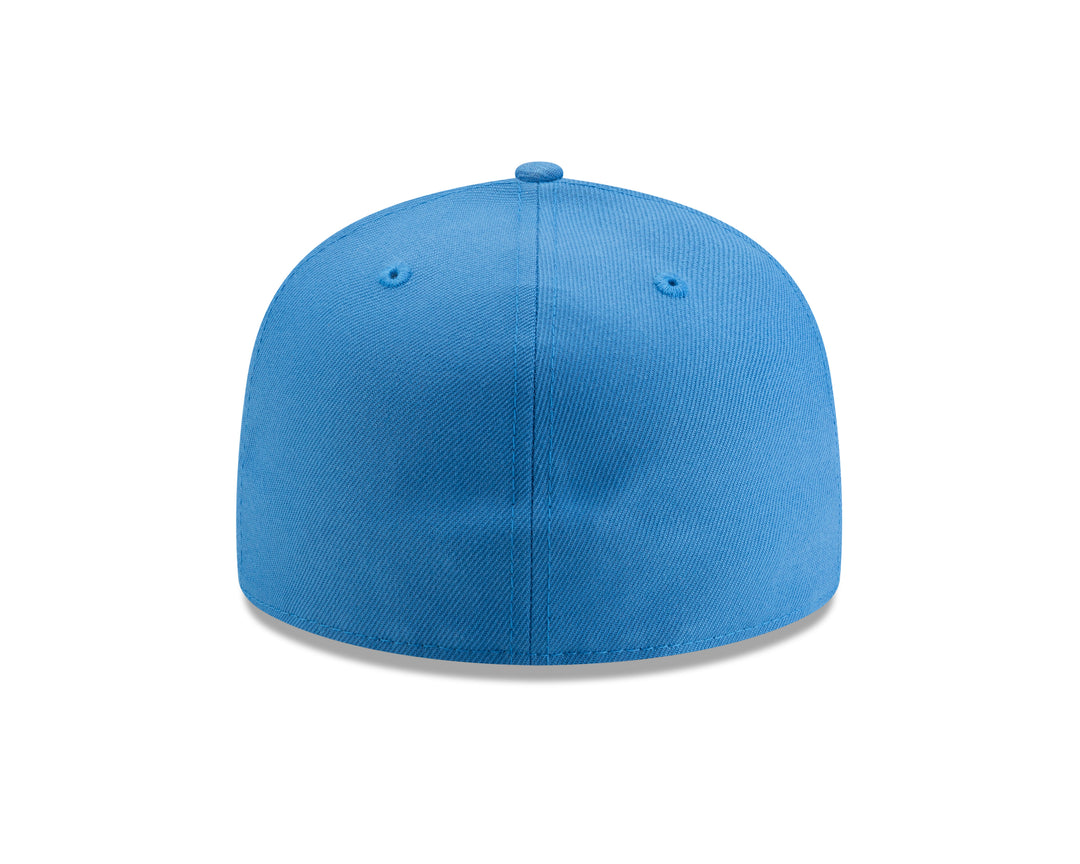 LOUIS BLUES NEW ERA 5950 ARCH FITTED HAT AIR FORCE BLUE