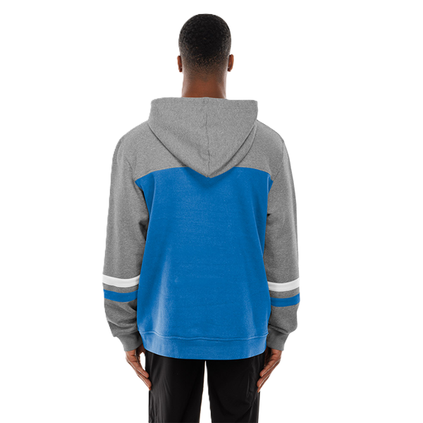 ST. LOUIS BLUES NEW ERA STRIPED HOODIE - GREY Hoodie New Era