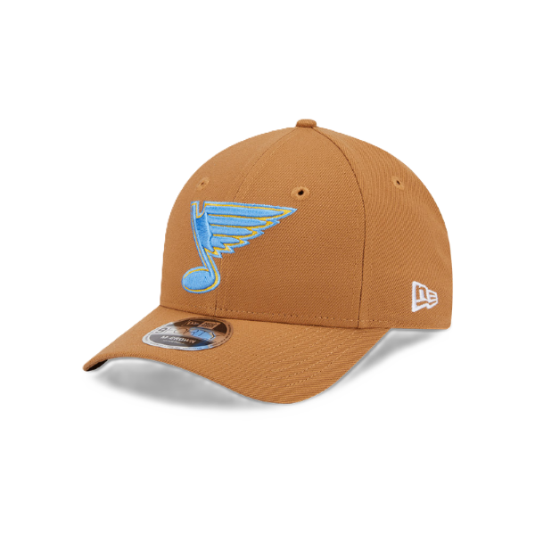 ST. LOUIS BLUES NEW ERA 940MC BROWN SNAPBACK Adjustable Cap New Era
