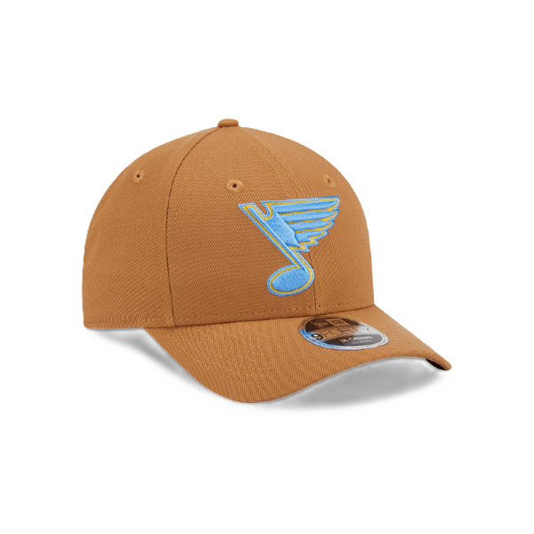 ST. LOUIS BLUES NEW ERA 940MC BROWN SNAPBACK Adjustable Cap New Era