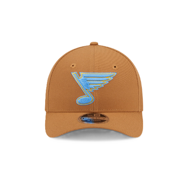 ST. LOUIS BLUES NEW ERA 940MC BROWN SNAPBACK Adjustable Cap New Era