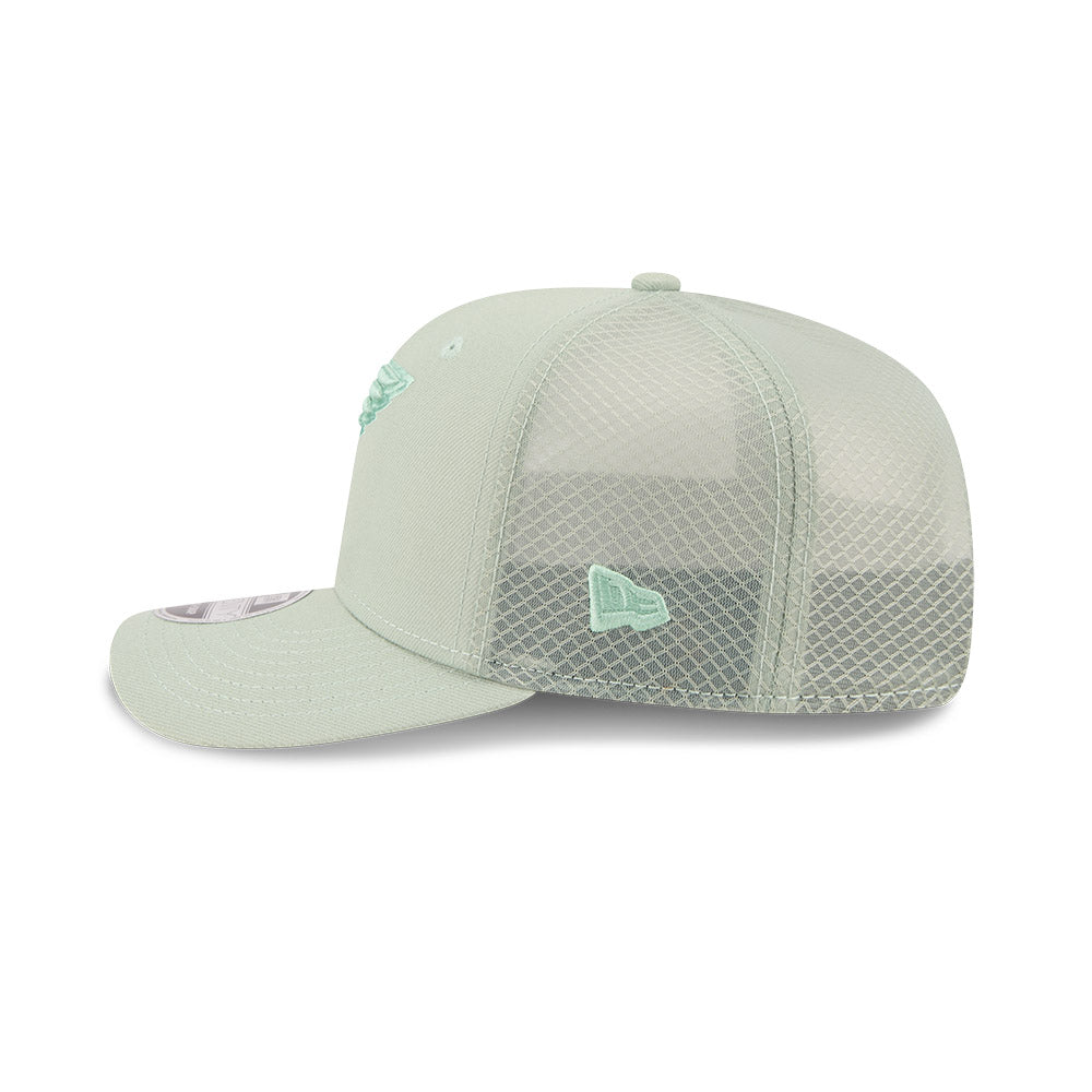 ST. LOUIS BLUES NEW ERA 9SEVENTY BLUE NOTE TRUCKER - GREEN